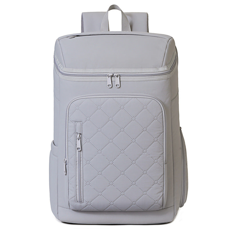 Stylischer gesteppter Laptop-Rucksack Brehn