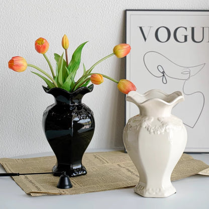 Elegante Keramikvase Brehn