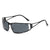 Sportliche Shield Sonnenbrille