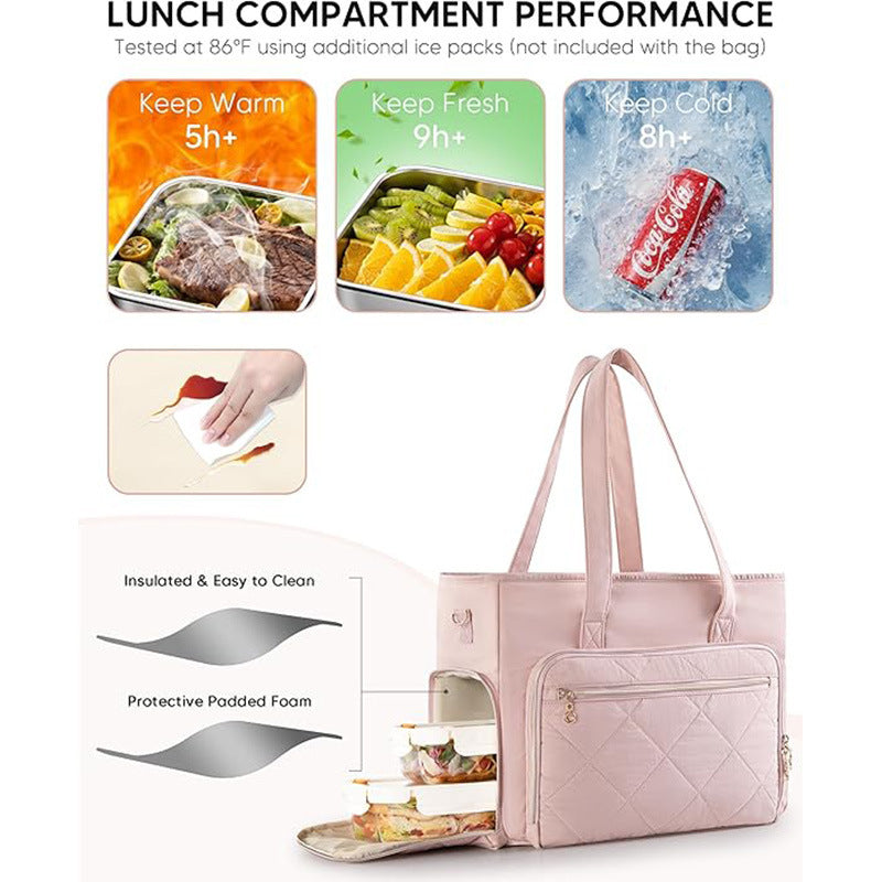 Mehrfachfächer isolierte Lunch-Tasche
