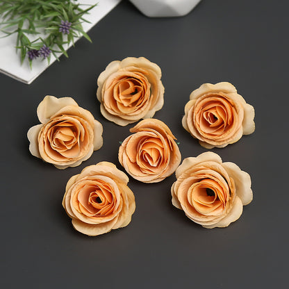 Realistische Künstliche Rosen Brosche