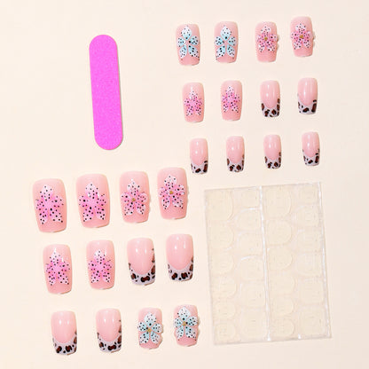 Dekoratives Floral Acryl Nagelkunst Set Brehn