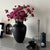 Elegante gewölbte Keramikvase
