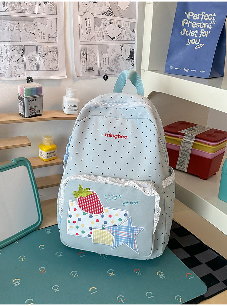 Süßer illustrierter Grafik-Schulrucksack Brehn