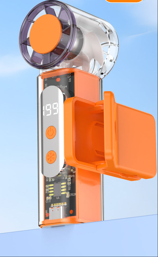 Damen Tragbarer Hochleistungs-Mini-Ventilator Brehn