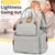 Stylische Multi-Pocket Wickeltasche Brehn