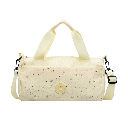 Stylische Sport-Duffle mit Sternmuster