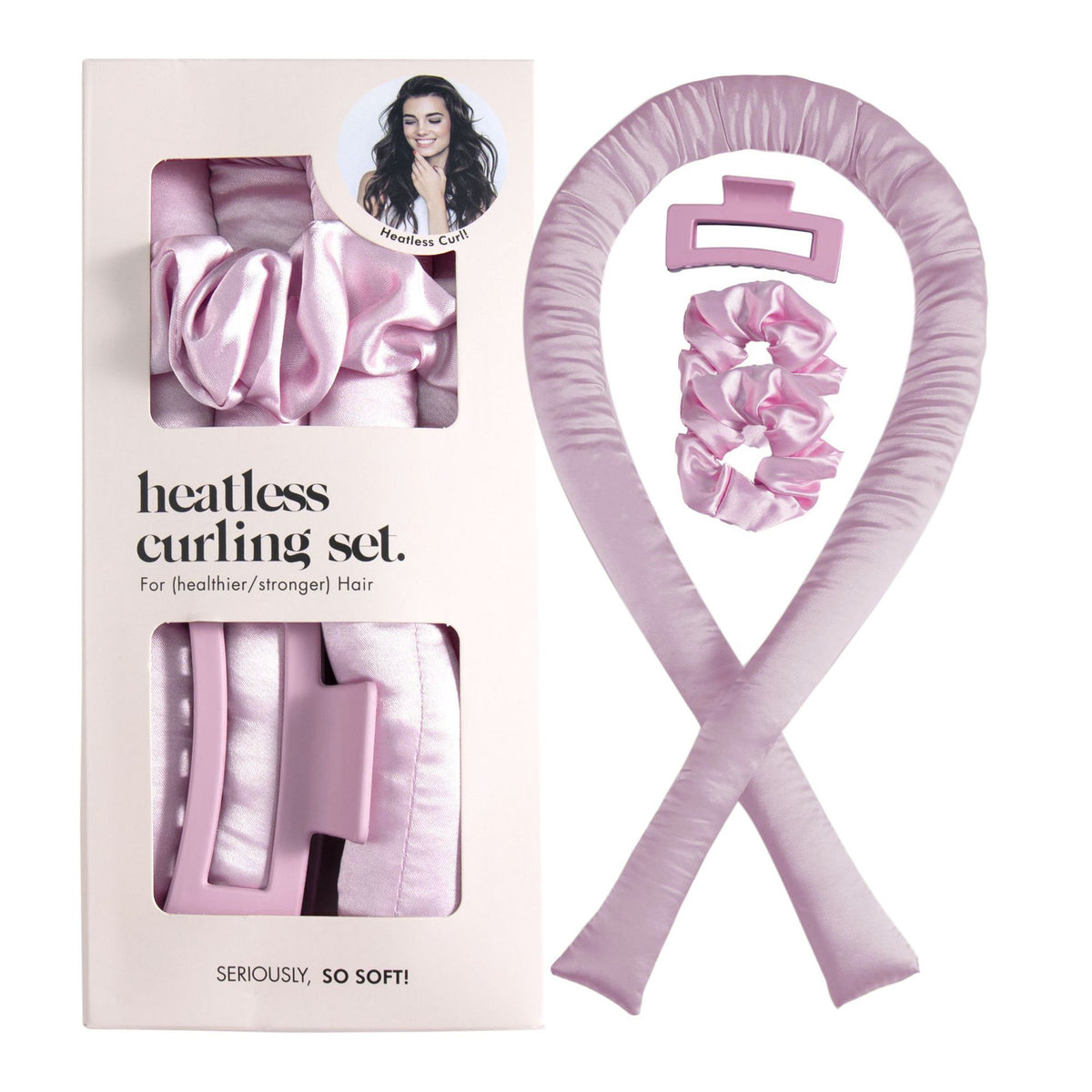 Satin-Haar-Styling-Set