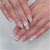 Elegante Spitzen Design Nagelverlängerungen Brehn