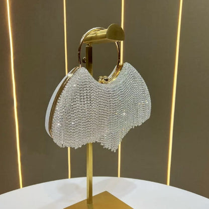 Kristallbesetzte Dekorative Abendhandtasche