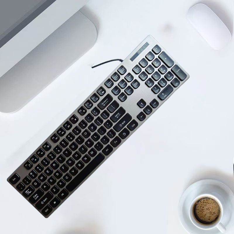 Kabelgebundene Multimedia-Tastatur mit Ergonomischem Design Brehn