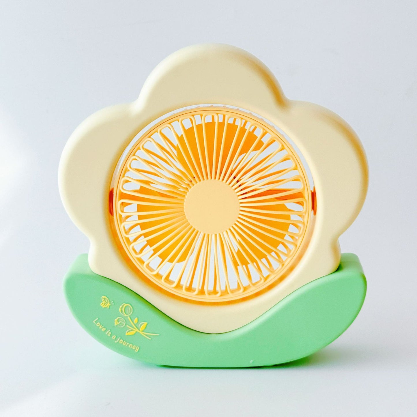 Unisex Tragbarer Mini-Ventilator im Blumen-Design Brehn