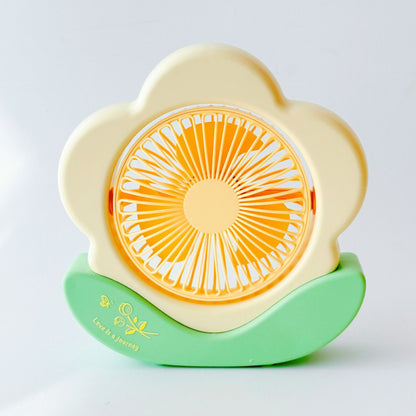 Unisex Tragbarer Mini-Ventilator im Blumen-Design Brehn