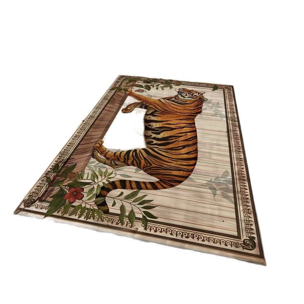 3D-gedrucktes Tiger-Wandmural Brehn