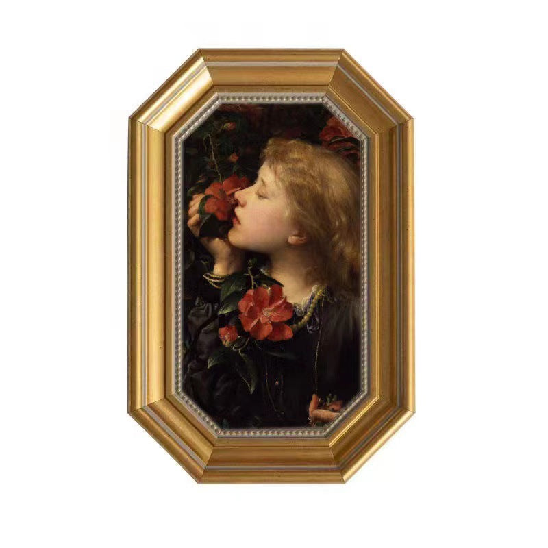 Montierte Blumen Kunst
