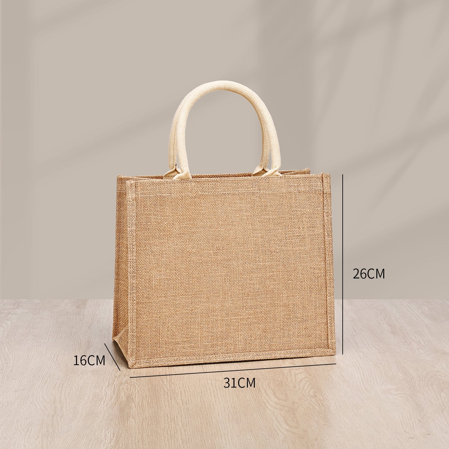 Umweltfreundliche Jute-Tragetasche Brehn