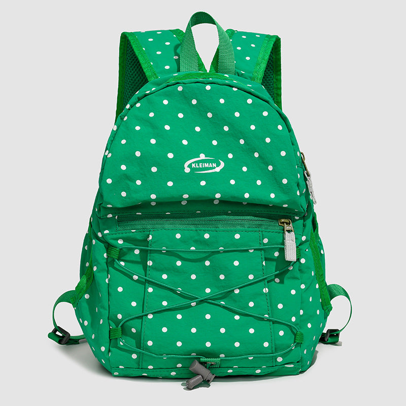 Trendy gepunkteter lässiger Rucksack Brehn