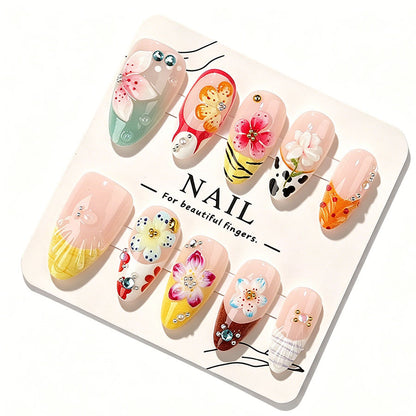 Dekoratives Nagelkunst-Set Brehn