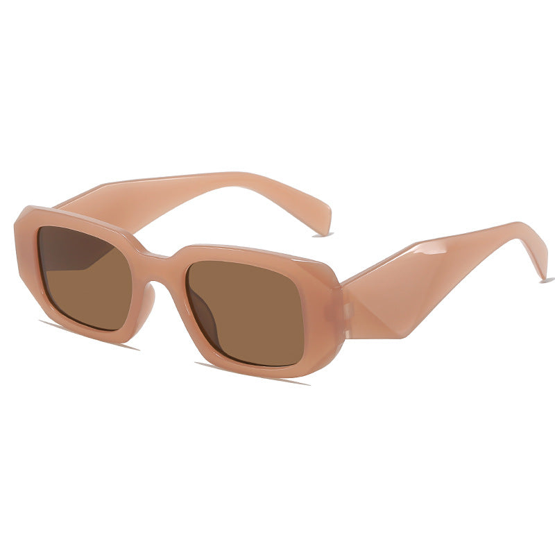 Bold Leopard Print Übergroße Sonnenbrille Brehn
