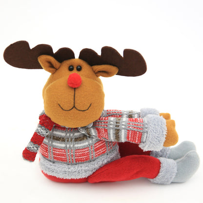 Plüsch Weihnachtsrentier Figur