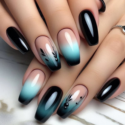 Gradient Ombre Nagelkunst Set Brehn