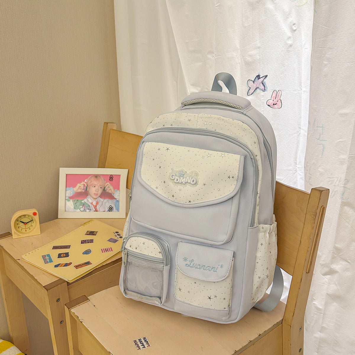 Stylischer Multifunktions-Schulrucksack Brehn