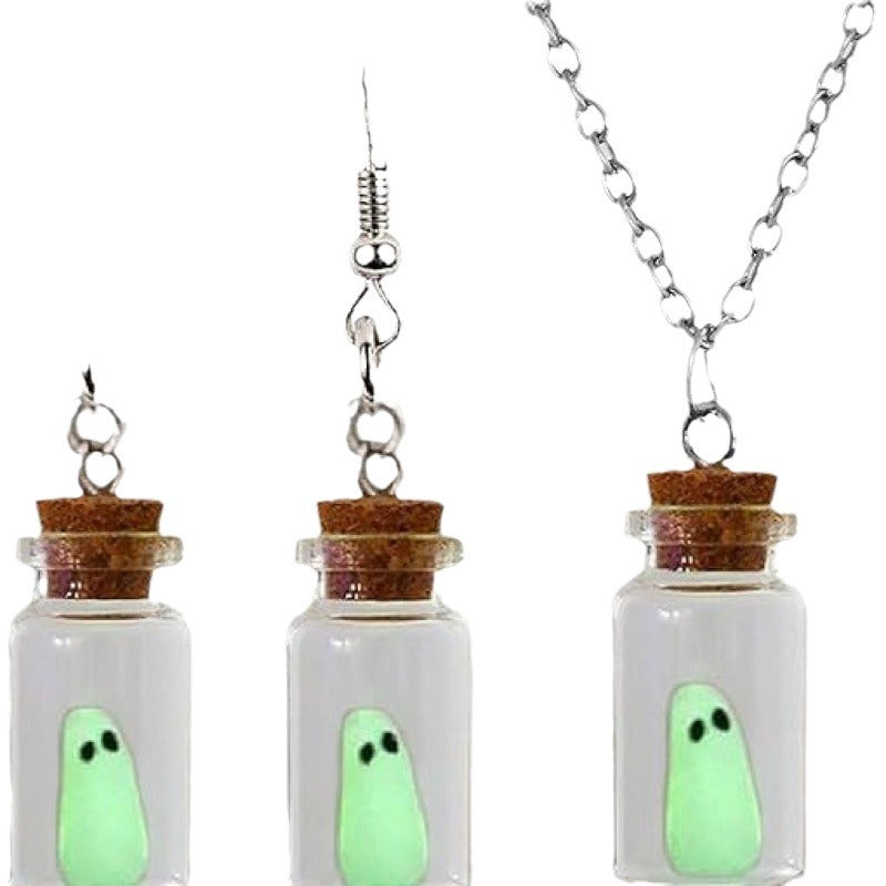 Ghost-In-A-Jar Dangle Ohrringe Brehn