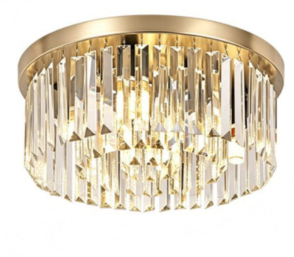 Kristall Flush Mount Deckenleuchte