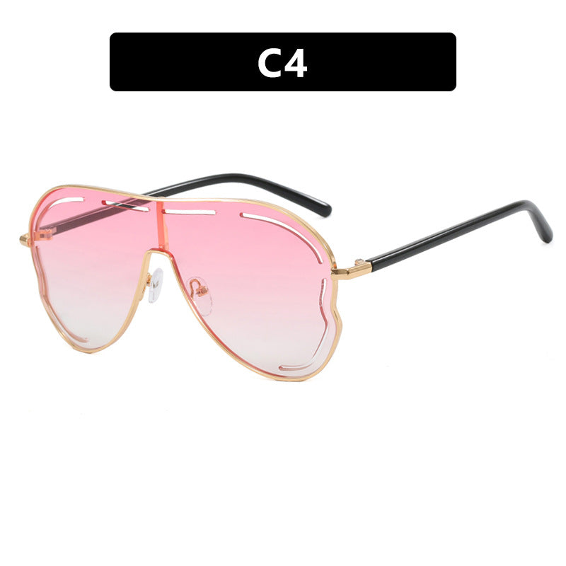 Damen luxuriöse Piloten-Sonnenbrille mit modernem Rahmen Brehn