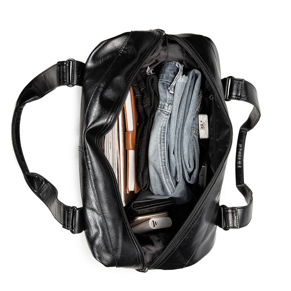Luxuriöse Reisetasche Aus Hochwertigem Leder Brehn