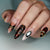 Kreatives Kunstnagelset mit floralen und geometrischen Designs Brehn
