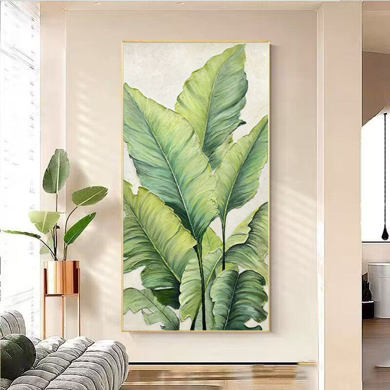 Botanische Blatt Wandkunst