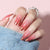 Elegante Gradient Stiletto Press-On Nägel Brehn