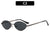 Vintage-inspirierte ovale Sonnenbrillen