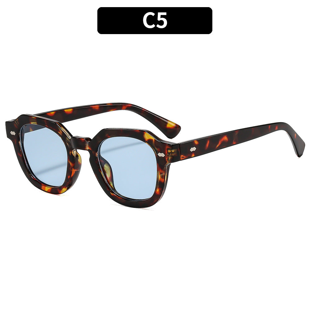 Modernes Design Stilvolle Retro-inspirierte quadratische Sonnenbrille