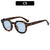 Modernes Design Stilvolle Retro-inspirierte quadratische Sonnenbrille