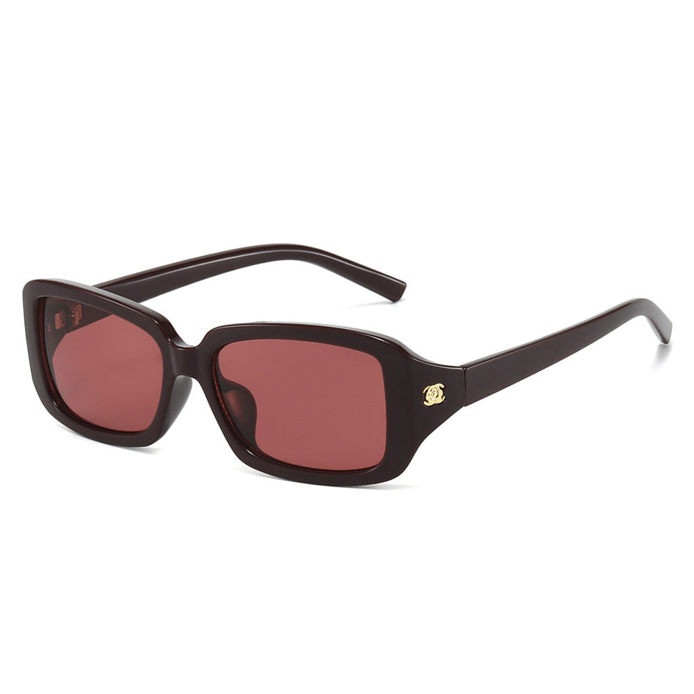 Vintage quadratische Rahmen Sonnenbrille Brehn