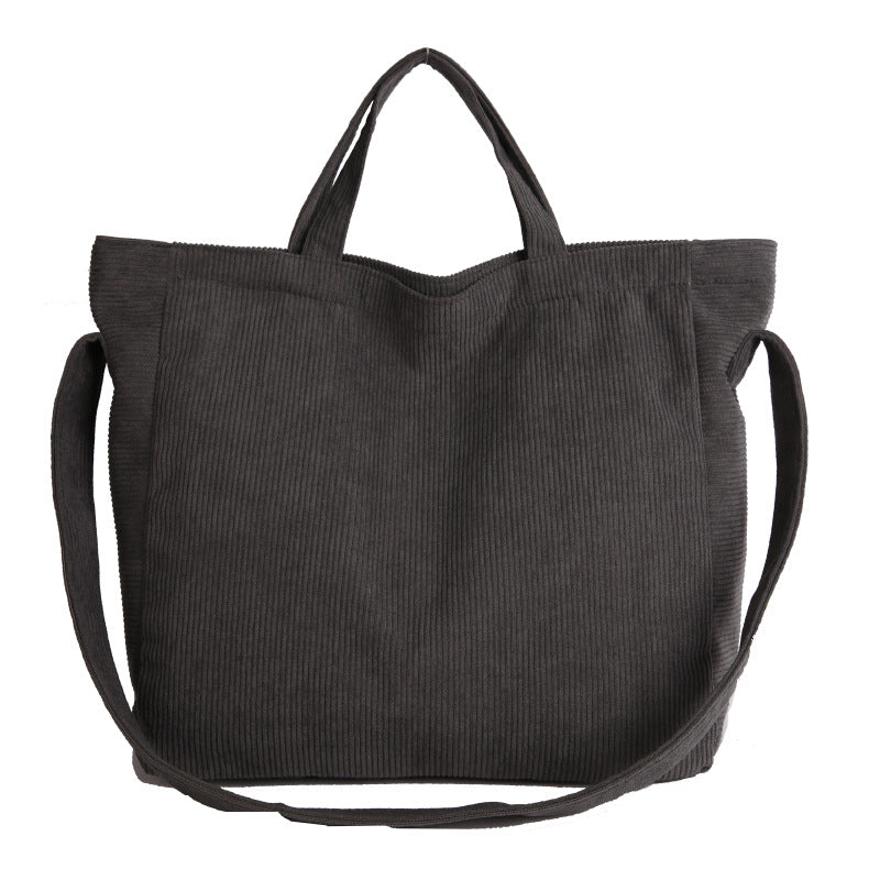 WoSoft Corduroy Tote Bag Brehn