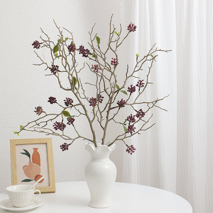 Dekorativer Kunstzweig mit detailverliebten Blüten Brehn