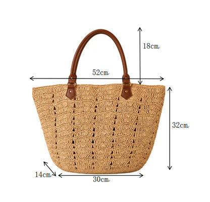 Handtasche Im Einzigartigen Geflochtenen Design Brehn