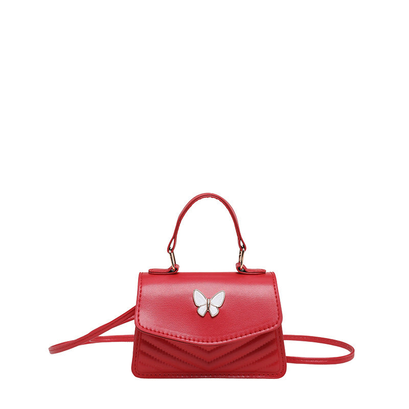 WoChic Mini-Handtasche mit elegantem Schmetterlingsakzent Brehn