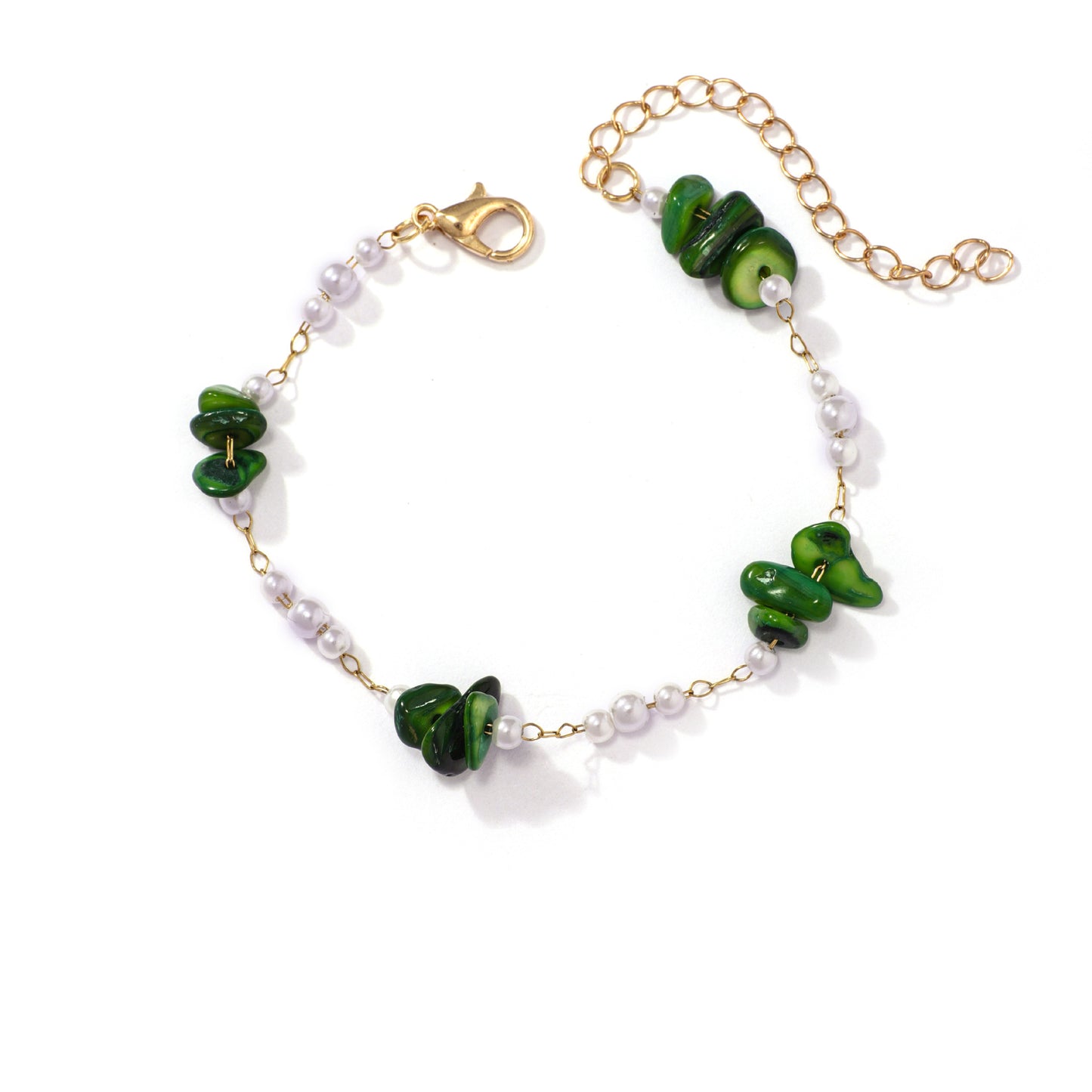 Chic Perlen- und Edelsteinarmband Brehn