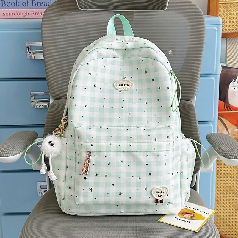 Stylischer kariert Mini Rucksack Brehn