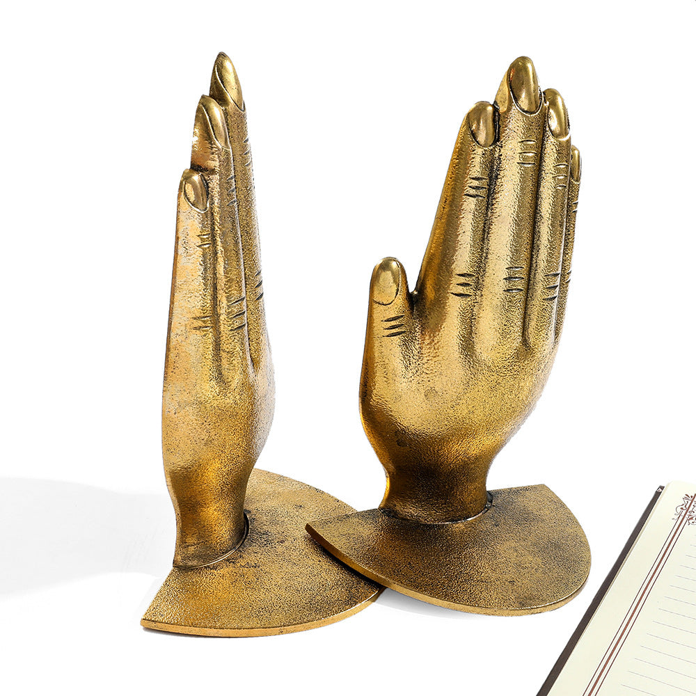 Dekorative Hand-förmige Buchstützen