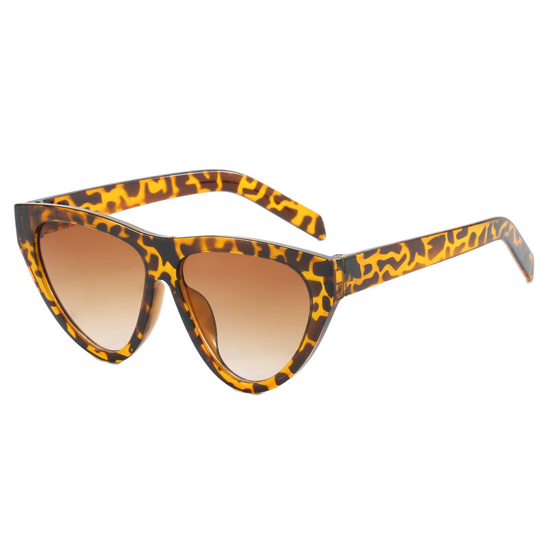 Damen futuristische Cat-Eye Sonnenbrille mit hochwertigem Kunststoffrahmen Brehn