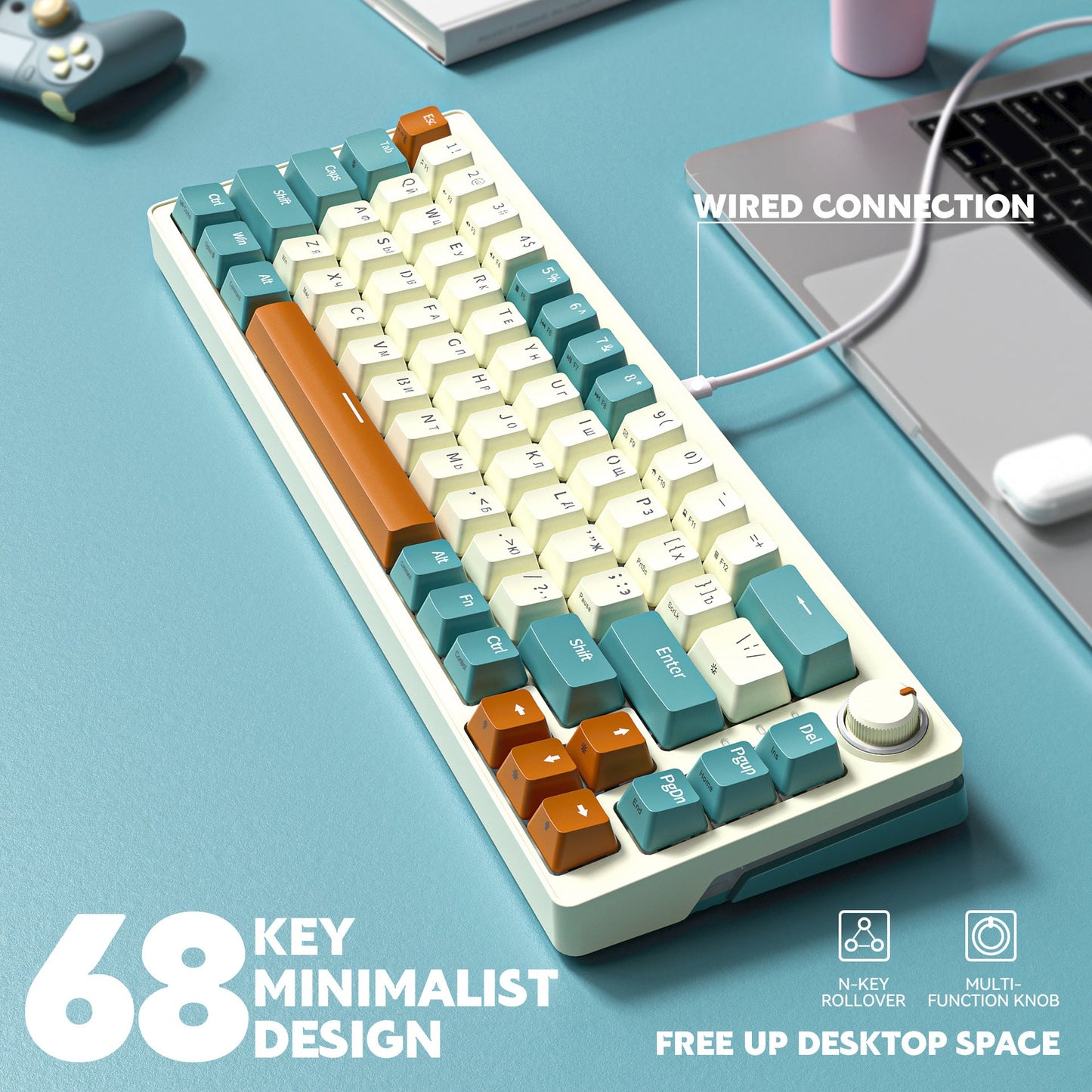 RGB Mechanische Gaming-Tastatur Brehn