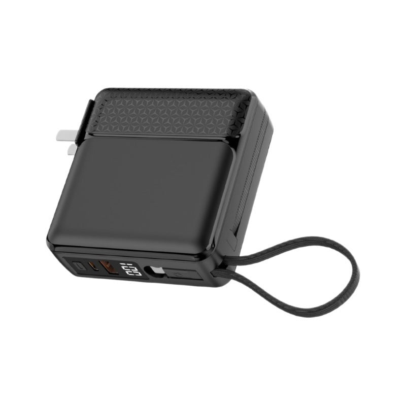 Kompakte Schnelllade-Powerbank mit Lcd-Anzeige und Integrierter Sicherheitstechnologie Brehn