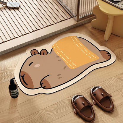 Cartoon-Themen Indoor Badematte Brehn