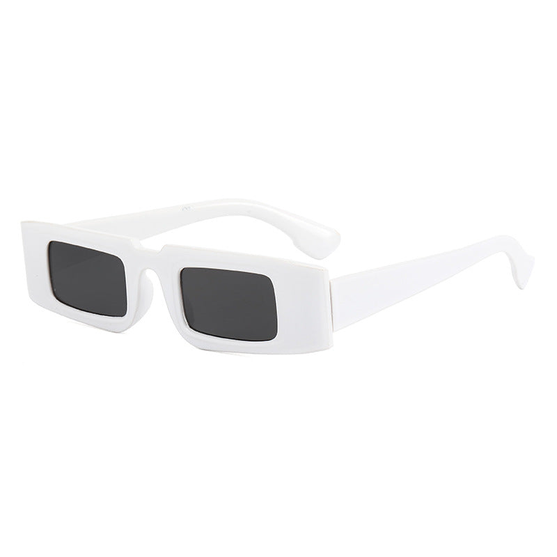 Damen Modische quadratische Sonnenbrille mit animalischem Muster Brehn