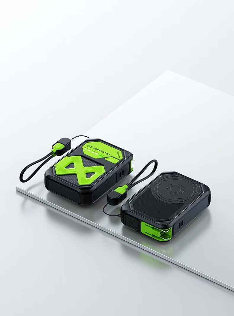 Tragbare Powerbank mit Integrierter Schnellladefunktion und Lcd-Anzeige Brehn